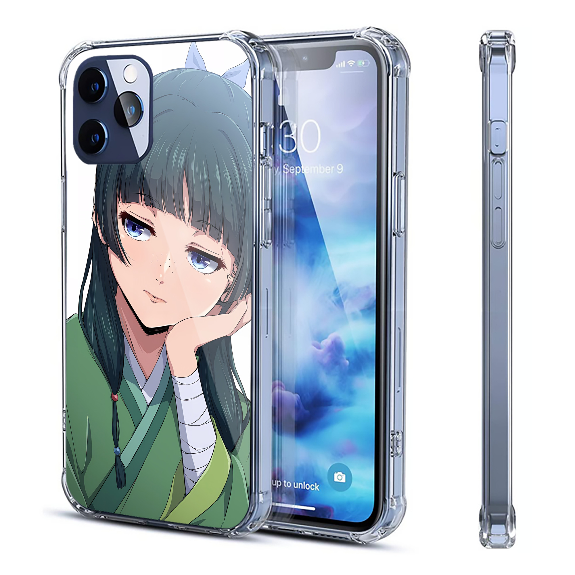 （画像用） 薬屋のひとりごと The Apothecary Diaries 【iPhone 12シリーズ対応】透明スマホケース（クリアソフトケース）